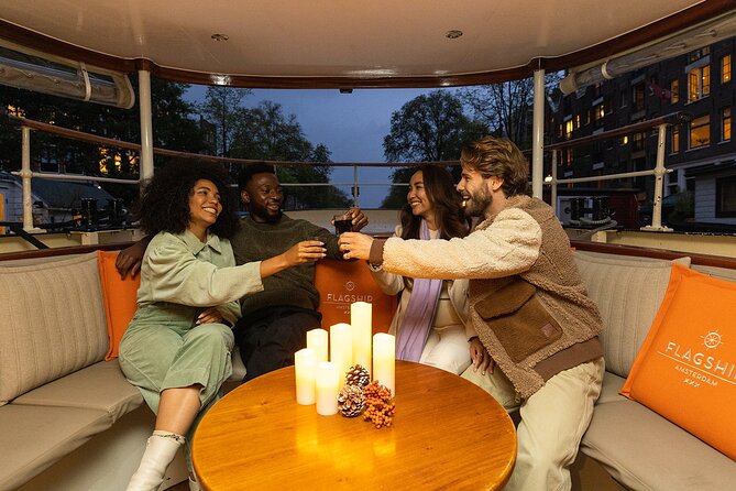 Amsterdam Light Festival: Heated Cruise with Hot Drinks & Bite - Timing and Departure Choices: Late Afternoon to Evening