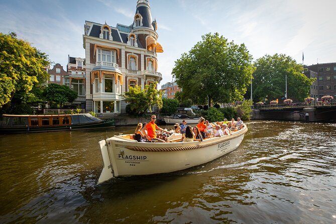 Amsterdam Luxury Canal Cruise + Unlimited Drinks & Bites option - Getting Around the Route: Jordaan to the Water View Power Spots