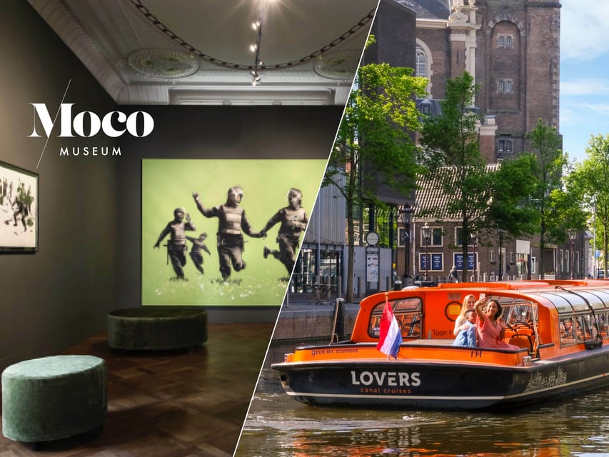Amsterdam: Moco Museum Entry Ticket and Canal Cruise - Moco Museum in a Cuypers Villa, and Why This Ticket Saves Time