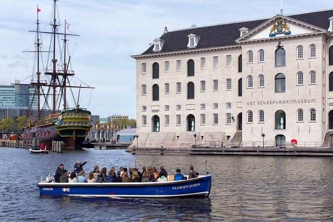 Amsterdam Open Boat Sightseeing Canal Cruise - Stop 1: Westerkerk and the Canal District Combo You Notice Immediately