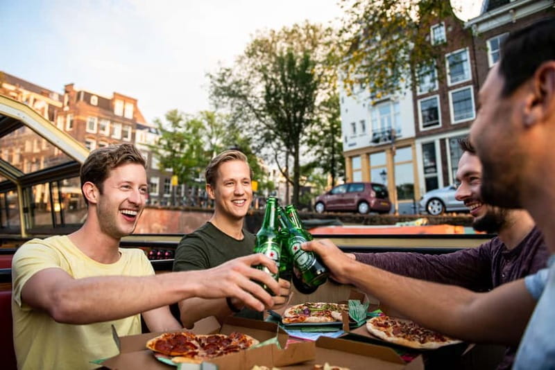 Amsterdam: Original Pizza Dinner Cruise + Unlimited Drinks - Key points before you go