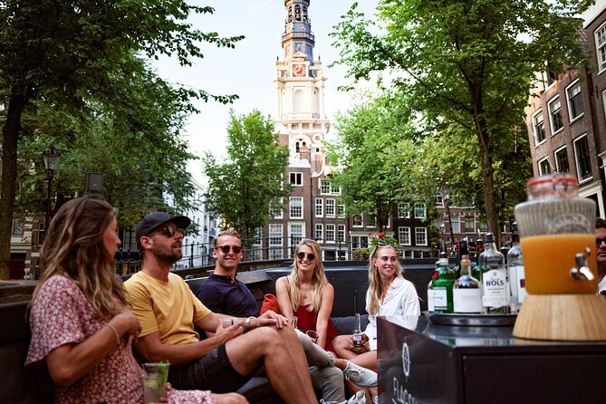 Amsterdam Private Boat Trip with Pizza and Unlimited Drinks - Anne Frank and the canals that frame wartime Amsterdam