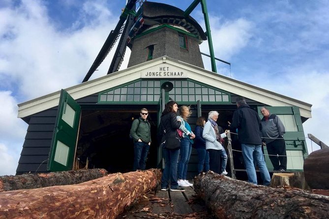 Amsterdam private tour to windmills, cheese farm and villages - Waterland wetlands: ditches, churches on the horizon, and Dutch daily life