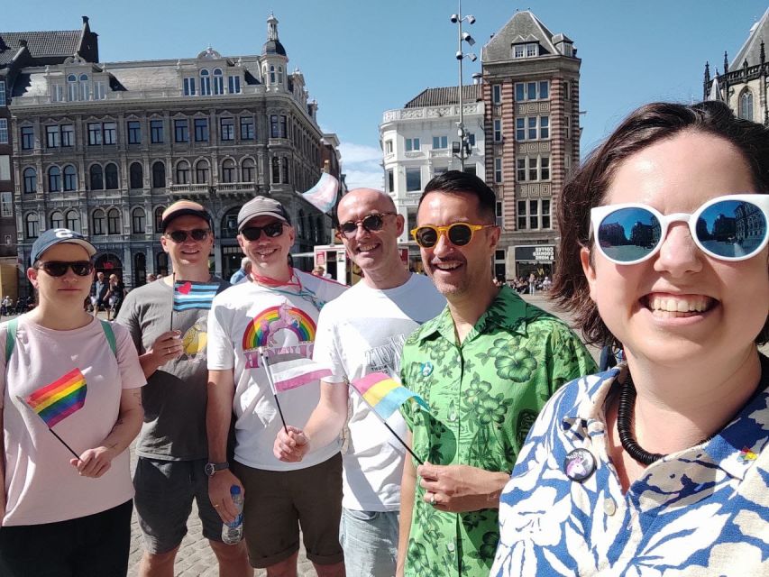Amsterdam: Queer City Walking Tour With Local Guide - Eagle Amsterdam, Pride Clothing, and Kokopelli: quick passes that add up