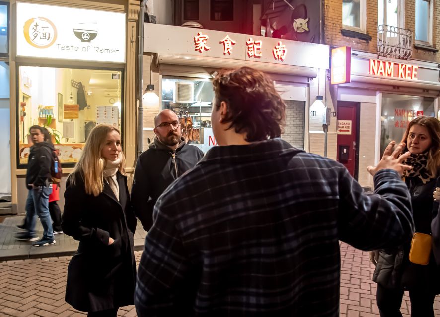 Amsterdam: Red Light District Exclusive Night Tour - Condomerie and Casa Rosso, quirky sights with real meaning