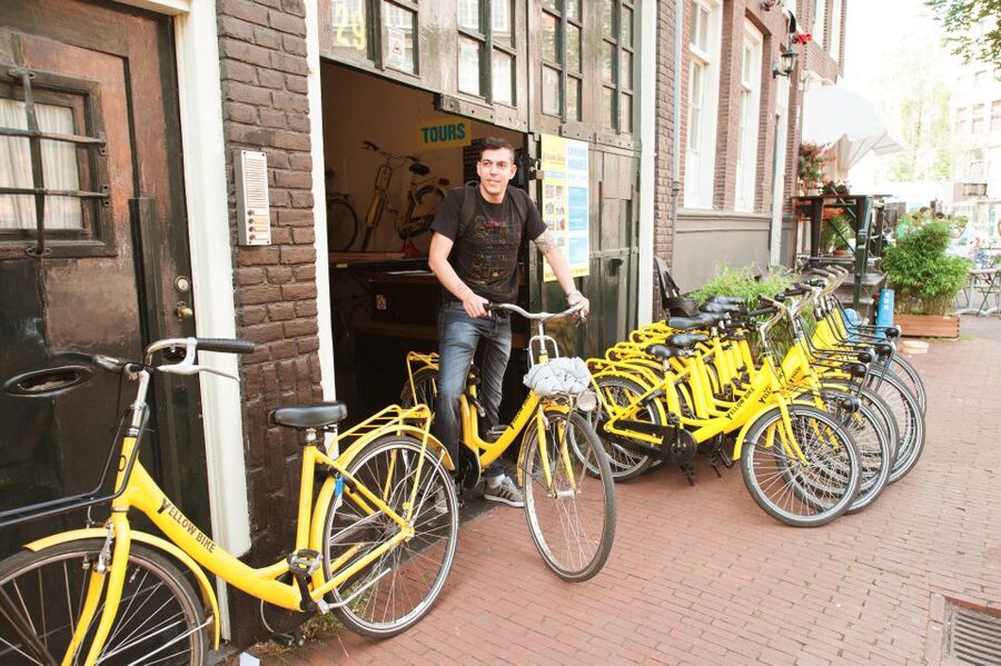 Amsterdam: Relaxed City Highlights Guided Bike Tour - Leidseplein and the Evening-Life Backstory