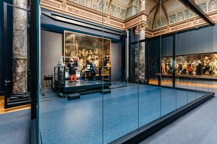 Amsterdam: Rijksmuseum Entry Ticket - Rembrandt’s The Night Watch and the live restoration project