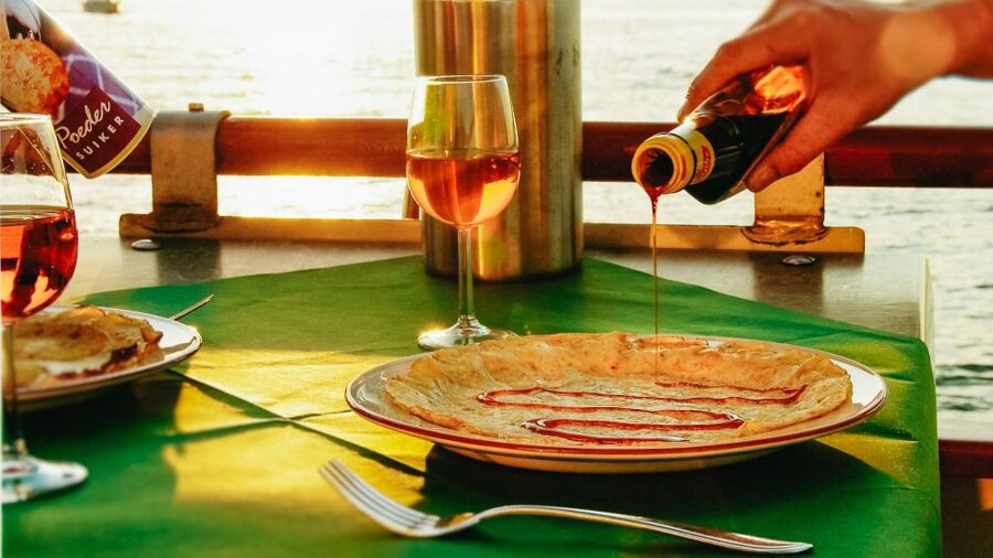 Amsterdam: River Cruise With All-You-Can-Eat Dutch Pancakes - First Stop: Finding Pannenkoekboot Amsterdam at NDSM Wharf