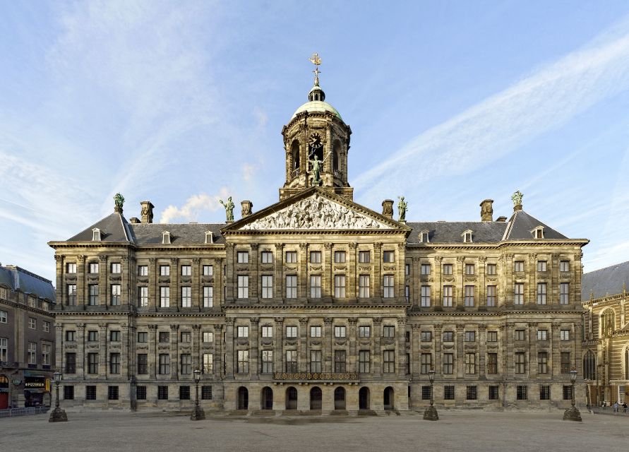 Amsterdam: Royal Palace Entry Ticket + Audio guide - Citizens’ Hall and the Atlas statue in a marble room