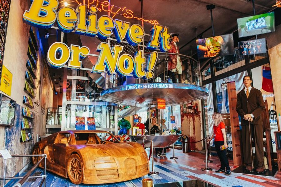 Amsterdam's Weirdest Museum: Ripley's Believe It or Not! - A giant wooden clog and other hands-on stops