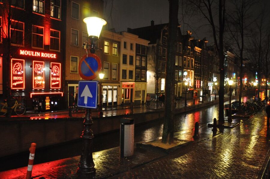 Amsterdam: Sex, Drugs, and Freedom Walking Tour - The Red-light District section: what legalization changed