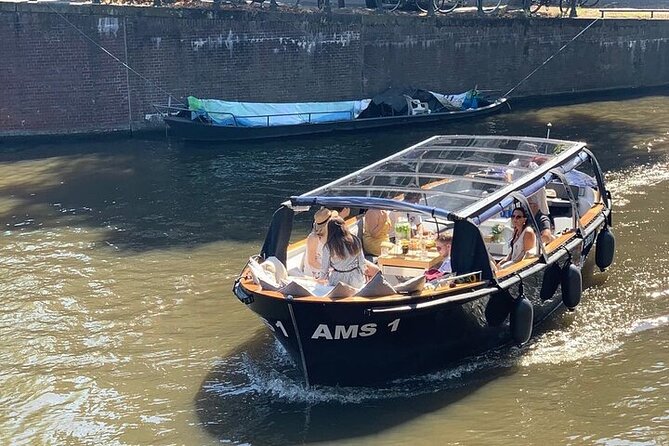 Amsterdam Small-Group Canal Cruise Including Snacks and Drinks - Jordaan focus: Westertoren and the Anne Frank House from the water