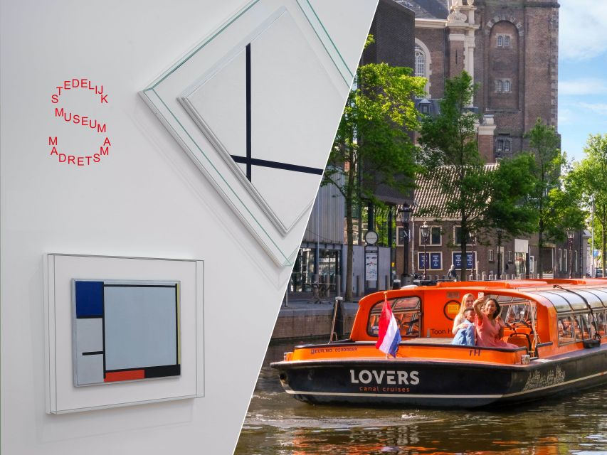 Amsterdam: Stedelijk Museum and 1-Hour Canal Cruise - What you will see at the Stedelijk, from iconic painters to modern movements