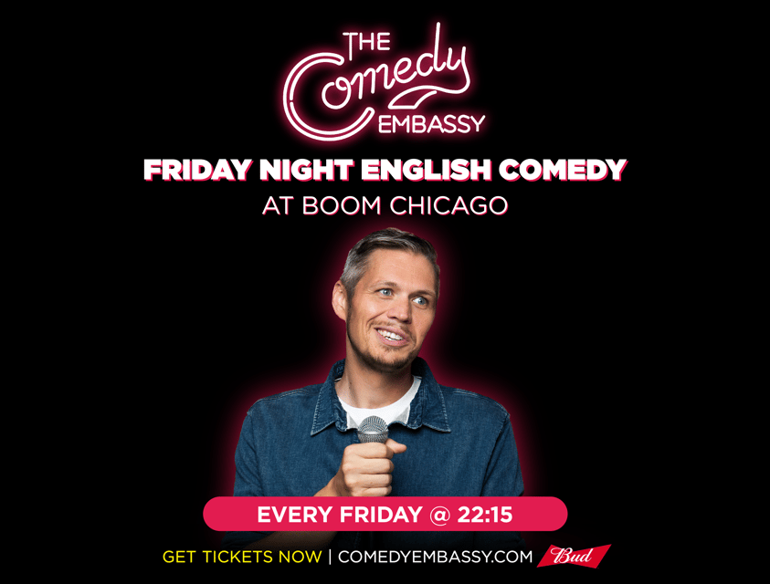 Amsterdam: The Comedy Embassy Stand-Up Show - Two hours of comedy: timing, intermission, and pacing