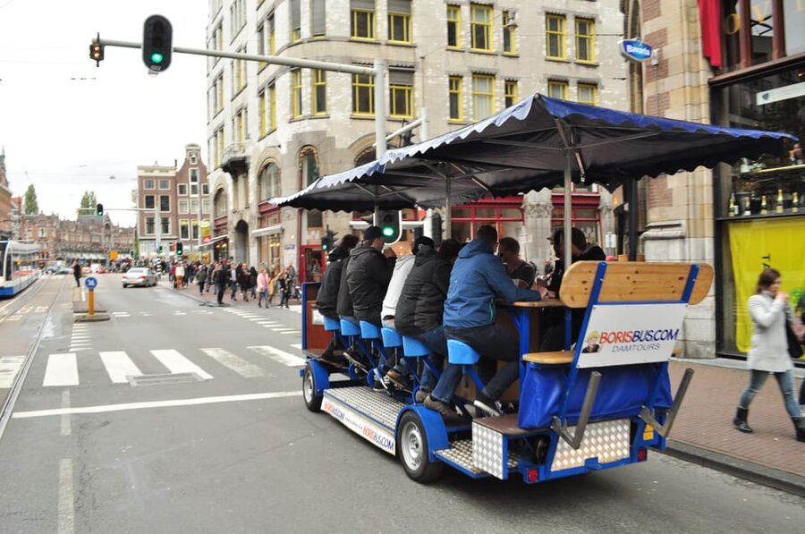 Amsterdam: The Original BUBBLES & BIKE Private Prosecco Tour - Where You Ride: Amsterdam Streets, Not a Stop-and-Start Checklist