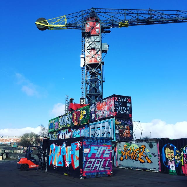 Amsterdam: Urban Bike Tour, Graffiti Art & Magnet Fishing - Amsterdam Noord and the IJ ferries, where the city looks different