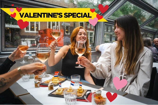 Amsterdam Wine and Cheese Evening Cruise - A 75-minute plan that fits almost any day