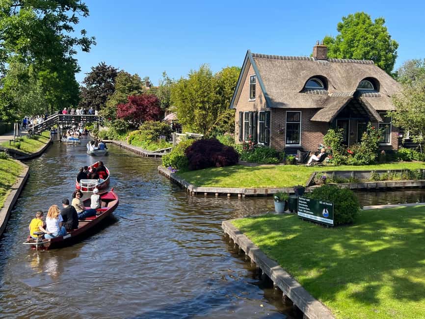 Amsterdam: Zaanse Schans and Giethoorn Guided Combo Tour - Zaanse Schans: Windmills, Clogs, and Cheese You Can Actually Taste