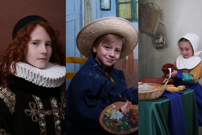 Become a Dutch Art Piece Photo Shoot in Amsterdam - Costumes, attributes, and Peter’s pose coaching