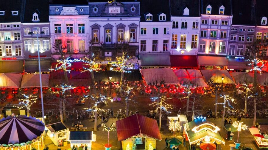 Best of Maastricht: Private Walking Tour with a Local - St. Servatius Basilica, then straight into Vrijthof Square energy