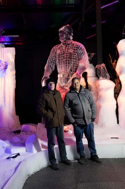 Biddinghuizen: Dutch Ice Sculpture Festival Entry Ticket - A cinematic ice hall in Flevoland