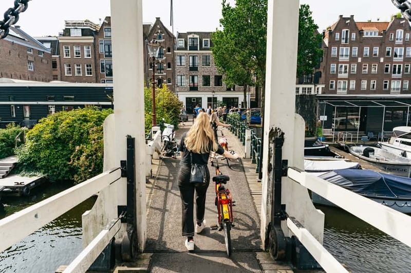 Big Bike tour Amsterdam - See all in 3 unforgettable hours - Getting started at the Harbor, with that A’DAM first look