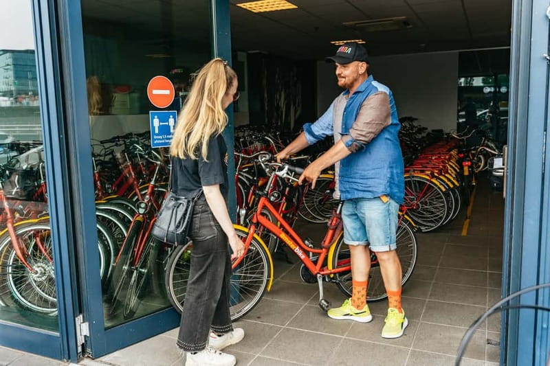 Big Bike tour Amsterdam - See all in 3 unforgettable hours - Westerkerk and the Anne Frank area, history you see at street level