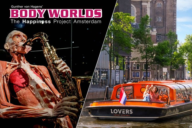 Body Worlds Amsterdam & 1-Hour Canal Cruise - Inside the exhibition: real specimens, learning by seeing