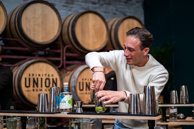 Cocktail workshop @ Spirited Union Rum Co. (Amsterdam) - Your workstation cocktail class: making three drinks step by step