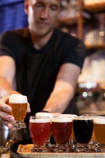Delft: Craft Beer Tasting in Medieval Brewery - Pretzels with homemade dip: the pairing that makes the tasting easier