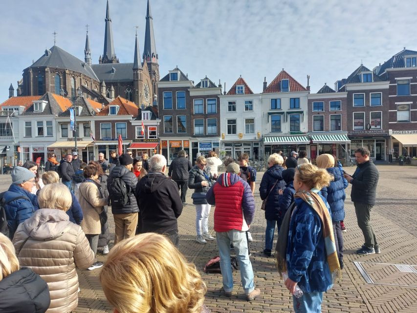 Delft: Dive into the Golden Age on a Private Walking Tour - Market Square, churches, and canal edges you will notice all day
