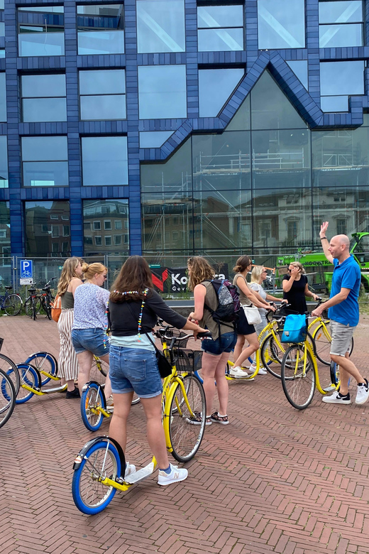 Delft - Step/scootertour in and around the city - Why Delft feels different on step scooters