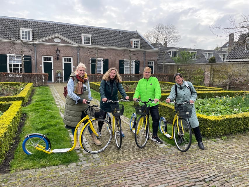 Delft - Step/scootertour in and around the city - Old Church and the leaning tower: the stop you should not skip