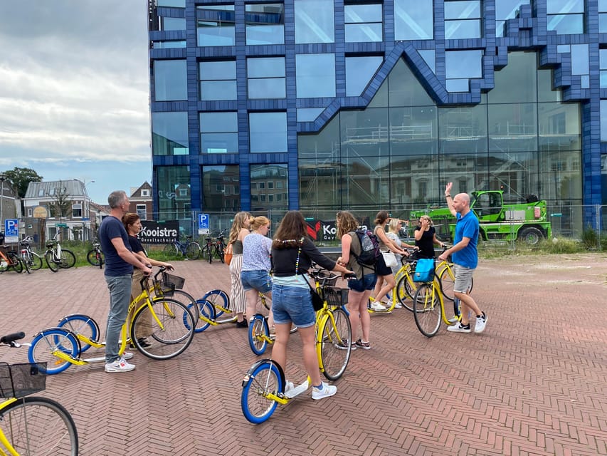 Delft - Step/scootertour in and around the city - Starting at De Delf, then rolling into the modern part of Delft