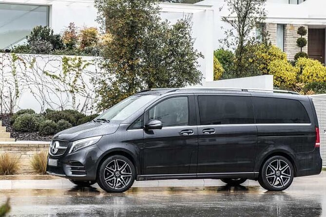 Departure from Amsterdam City to Amsterdam Airport AMS by Minivan - Luxury Mercedes Van Pickup From Your Amsterdam Hotel