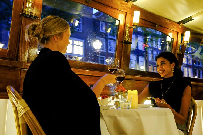 Dinner Canal Cruise Amsterdam: 3-Course Dinner Included - Dinner on a Small-Group Canal Boat, Up to 16