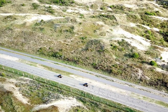 Drive it yourself electric Dune and Beach GPS audio tour - Starting point in Lisse: getting set before you hit the sand