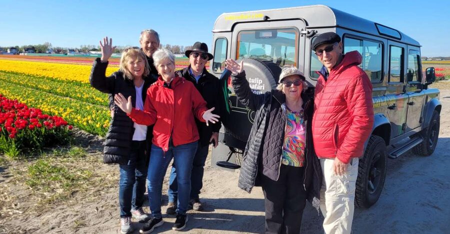 Enjoy the tulip fields in a Landrover with a local guide! - Lisserpool Mill, water levels, and close-up photo time