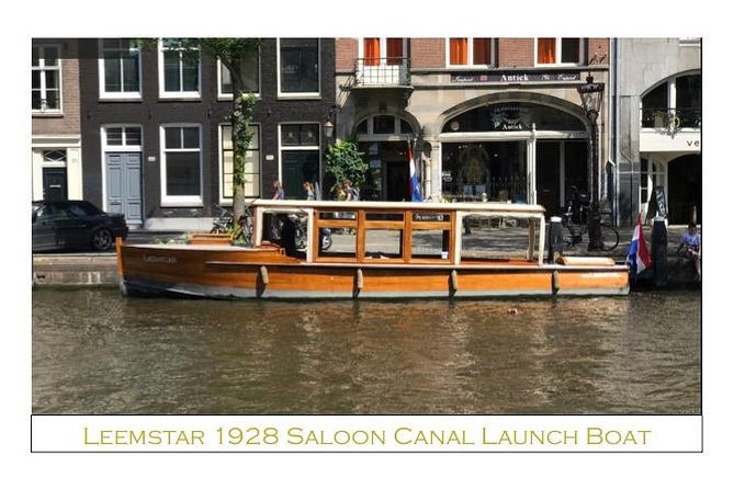 Exclusive Cruise! 90 min - 12 guests max - Book Leemstar! - Meeting at Prinsengracht 587, and how to plan your timing