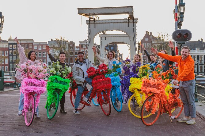 Explore Amsterdam canals on iconic Flower Bikes - Canal Ring (Grachtengordel): UNESCO views at real speed