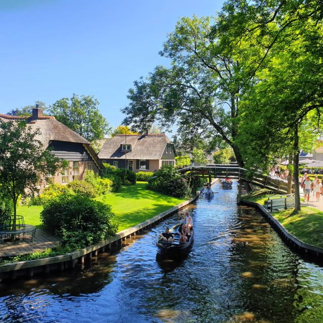 From Amsterdam: Giethoorn Day Trip with Small Electric Boat - Lunch window and the best way to use your free time