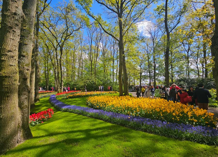 From Amsterdam: Small Group Keukenhof & City Tour Delft - Royal Delft question: plan carefully so you do not miss your must-do