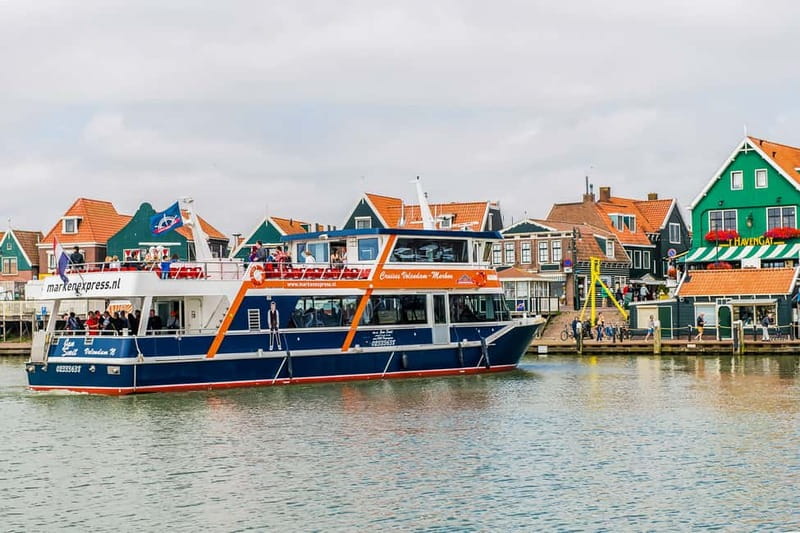 From Amsterdam: Zaanse Schans, Volendam & Marken Day Trip - Zaanse Schans: Hitting Dutch Windmills Without a Full-Day Commitment