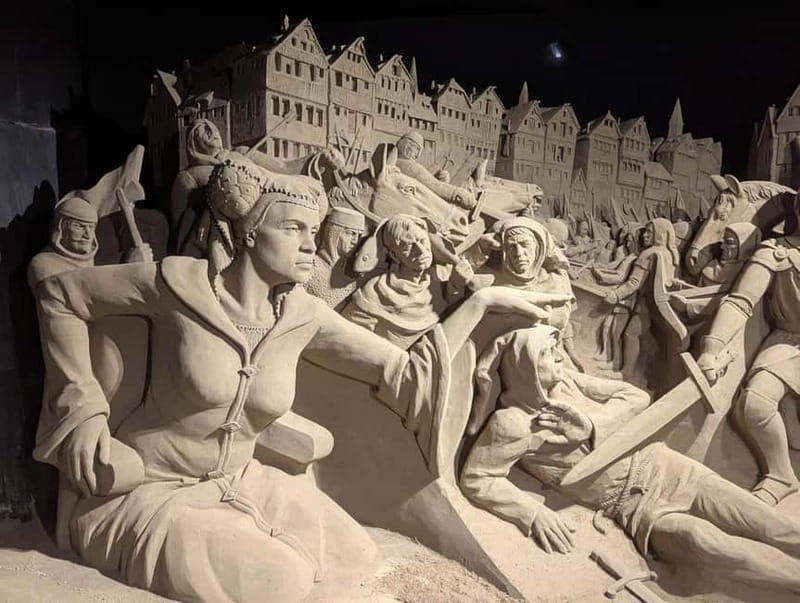 Garderen: Sandsculpture Exhibition Entry Ticket - Sand sculptures in Garderen: what you are really buying