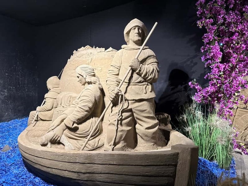 Garderen: Sandsculpture Exhibition Entry Ticket - Interactive displays: how the facts are delivered