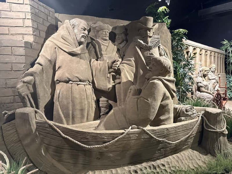 Garderen: Sandsculpture Exhibition Entry Ticket - The Amsterdam timeline you walk through, scene by scene
