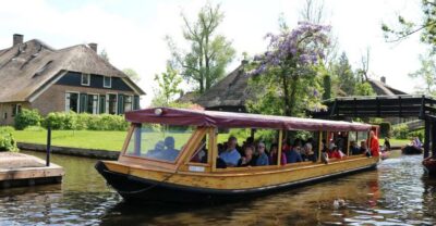 Village & National Park Canal Cruise with Coffee