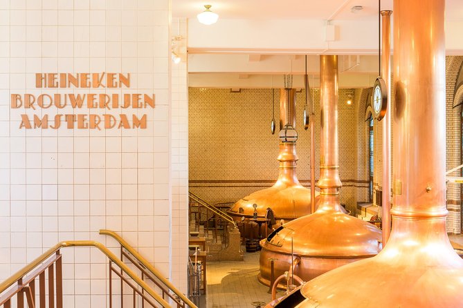 Heineken Experience Amsterdam and Canal Cruise with Snackbox - Blue Boat canal cruise basics: 75 minutes, audio in 20 languages