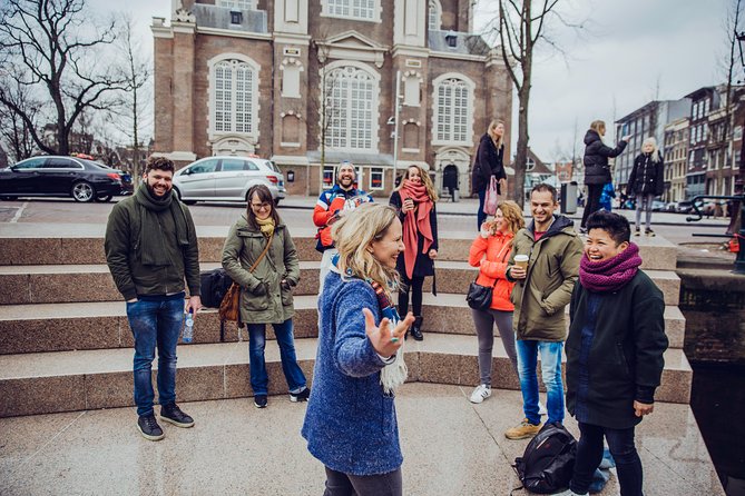 Humans of Amsterdam: Cultural Walking Tour incl. meeting 2 locals - Stop at Homomonument: a liberal Amsterdam story you can walk through