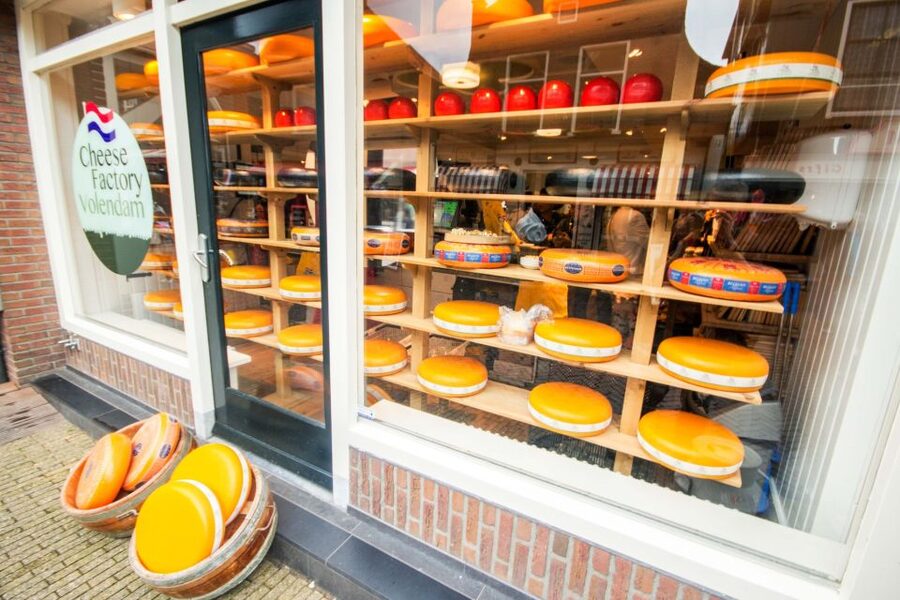 Marken, Volendam and Edam: Private Full-Day Tour - Edam’s Former Town Hall, Floating Cellar, and Oldest Wooden House